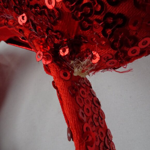 Disney Minnie Mouse Ears Red Sequin Headband - Picture 10 of 10